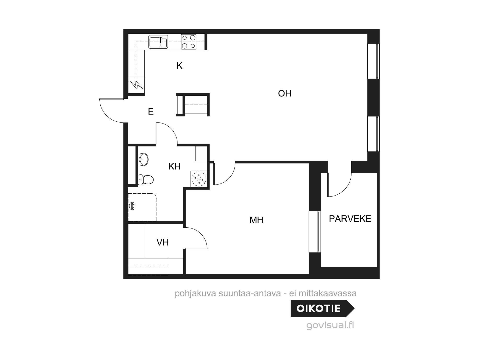 apartment at Atlantinkatu, Helsinki 2