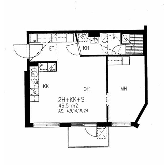 apartment at Sepänkatu, Tampere 3